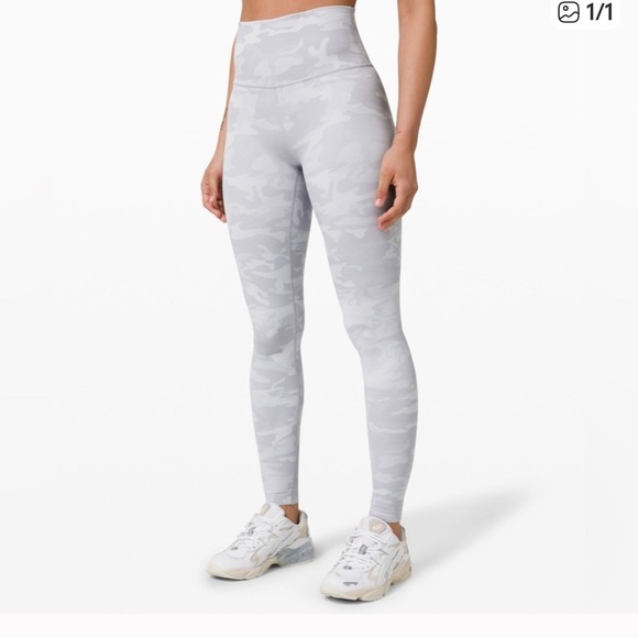 lululemon athletica Pants - Lululemon Camouflage High-Waisted Leggings